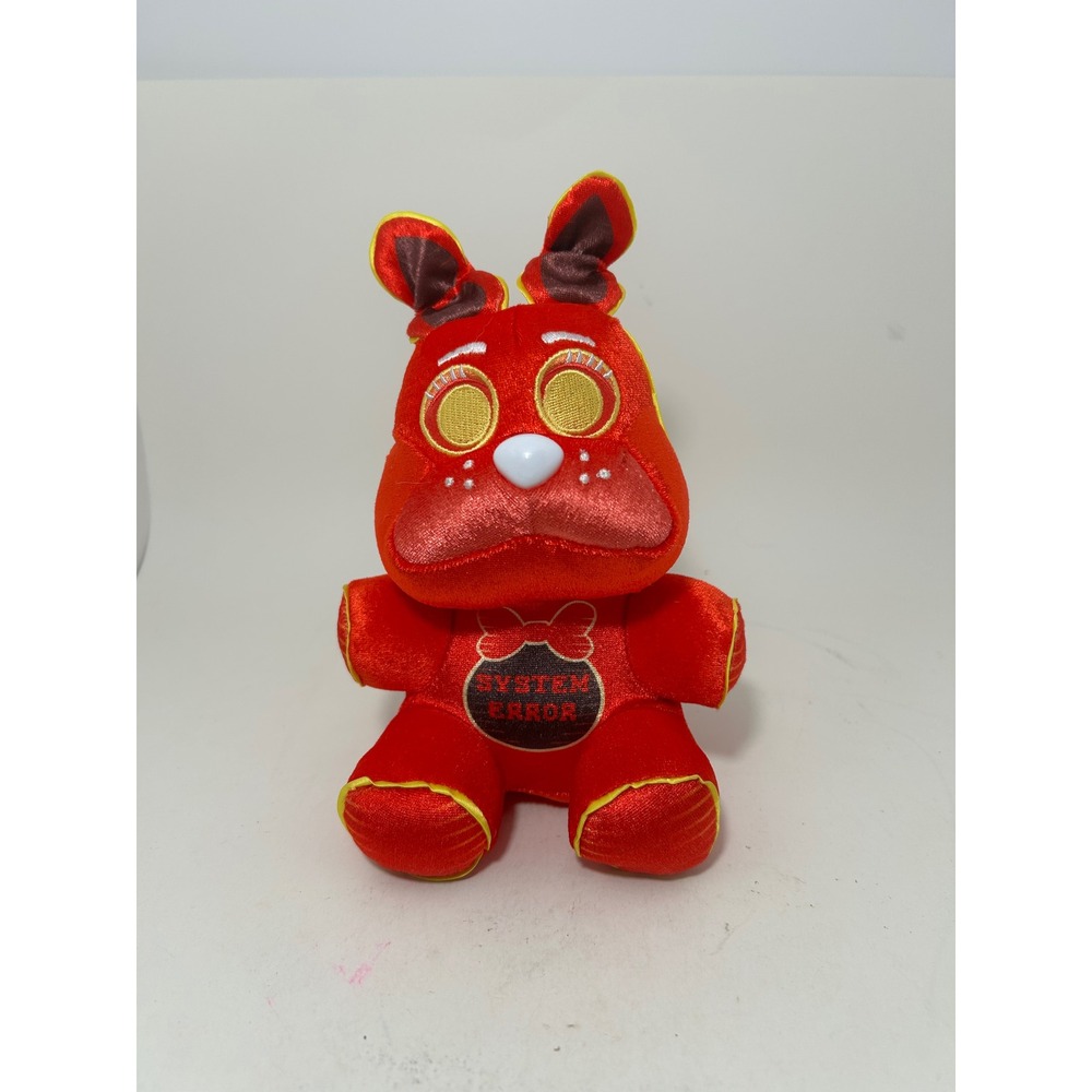 Funko Five Nights at Freddys FNAF System Error Bonnie Red Plush 7 inch
